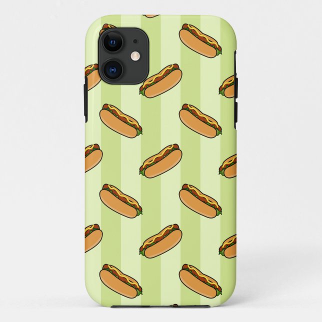 Hot Dog Pattern iPhone 5/5S Case (Back)