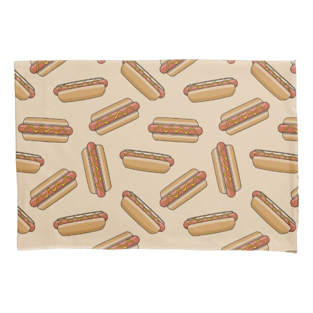 Hot dog pillowcase (Front-Left)