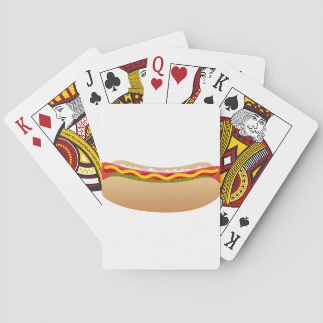 Hot Dog Playing Cards (Back)