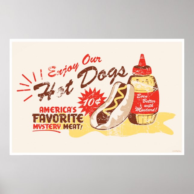 Hot Dog print (Front)