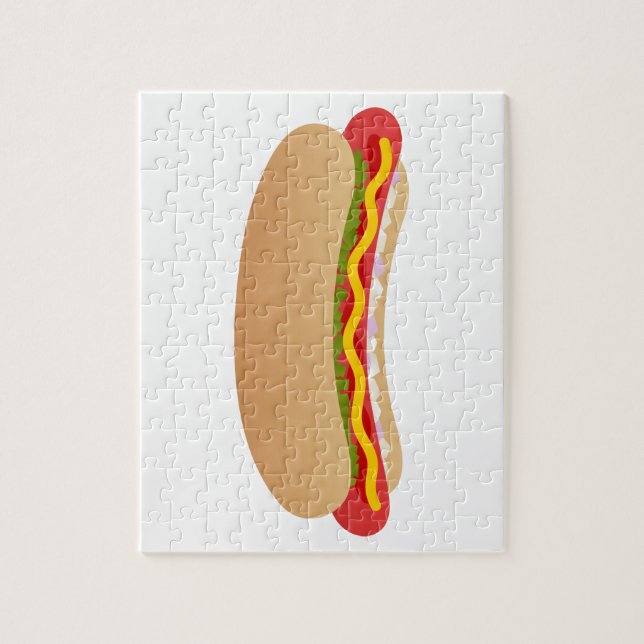 Hot Dog Puzzle (Vertical)