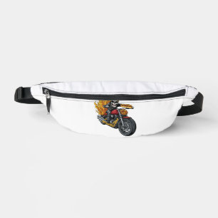 Hot Dog Rider � Funny Biker Skull Bum Bags