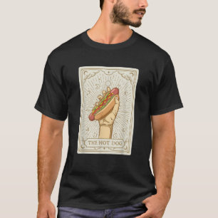 Hot Dog Tarot Hot Dog Lover Fast Food Wiener Men W T-Shirt