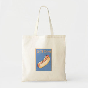 Hot dog tote bag