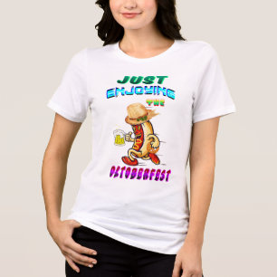 Hot dog Tri-Blend shirt