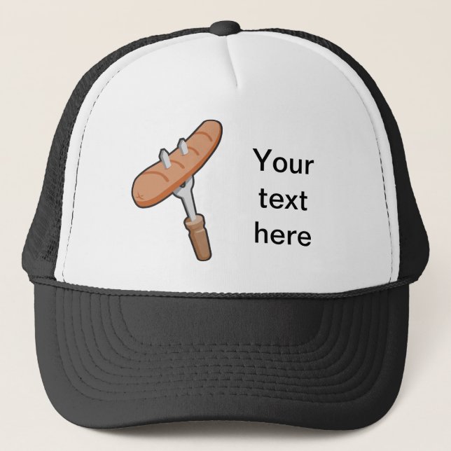 Hot Dog Trucker Hat (Front)