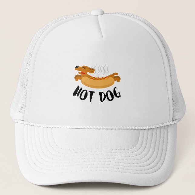 Hot Dog Trucker Hat (Front)