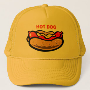 Hot Dog Trucker Hat by Mini Brothers
