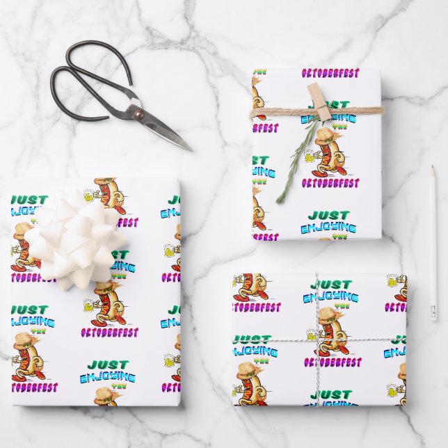 Hot dog wrapping paper sheet (Front)