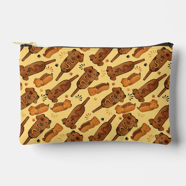 Hot Doggies Accessory Pouch (Front)