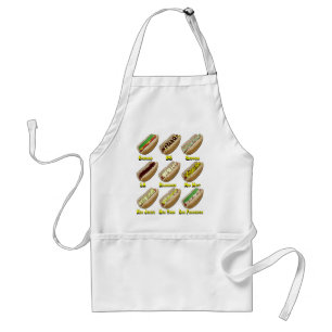 Hot Dogs Across America Apron