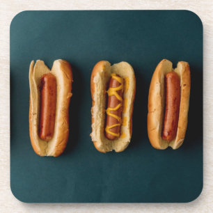 Hot Dogs and Buns Coaster