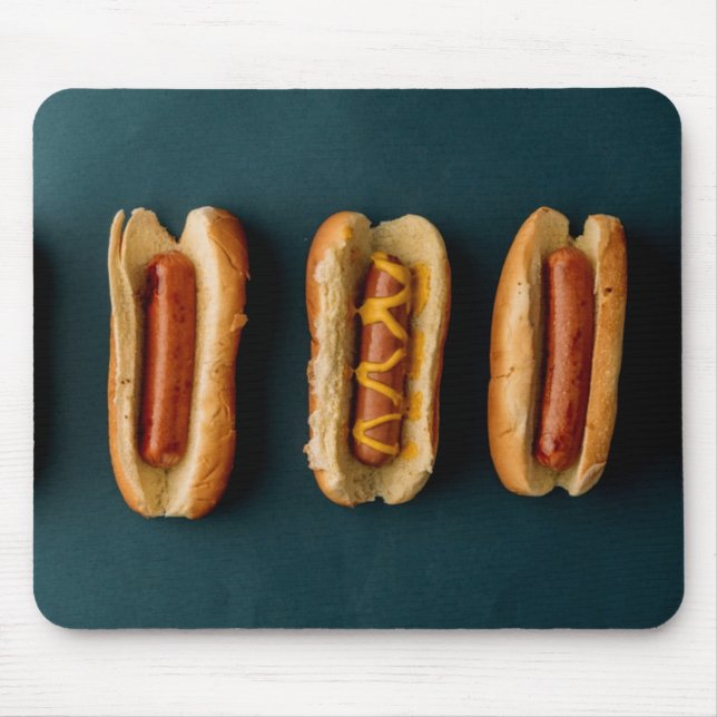 Hot Dogs and Buns Mouse Pad (Front)