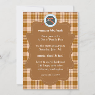 Hot dogs - BBQ party invitations