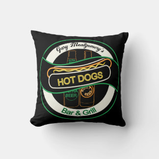 Hot Dogs & Beer Bar & Grill Cushion