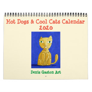 Hot Dogs & Cool Cats Calendar 2020