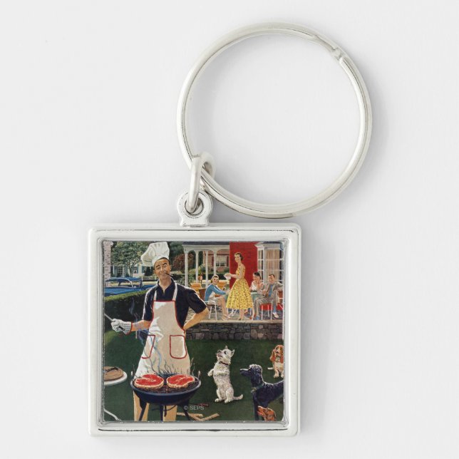 Hot Dogs Key Ring (Front)