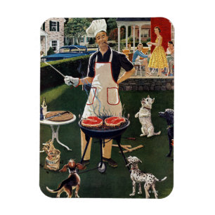 Hot Dogs Magnet