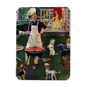 Hot Dogs Magnet