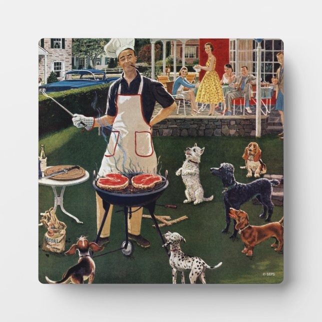 Hot Dogs Plaque (Front)