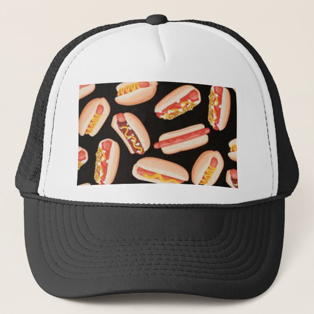 Hot Dogs Trucker Hat (Front)