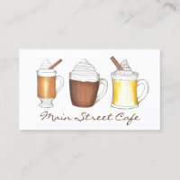 Hot Eggnog Cocoa Buttered Rum Coffee Shop Cafe