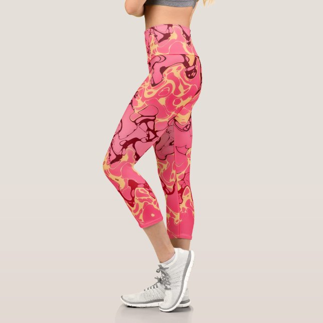 Hot Evening Capri Leggings (Left)