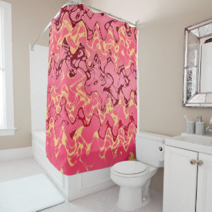 Hot Evening Shower Curtain