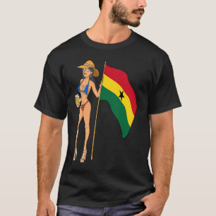 Hot Fan Girl Ghana T-Shirt