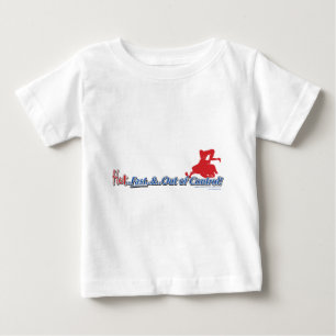 Hot Fast and Out of Control Sledder Baby T-Shirt