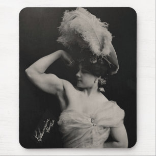 Hot Female Fitness Girls Mouse Pad