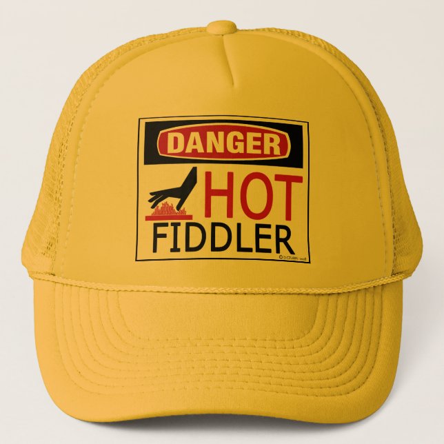 Hot Fiddler Trucker Hat (Front)