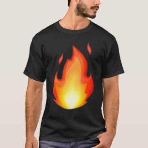 Hot Fire Clothing Lit Outfit Displays Heat Of Burn T-Shirt