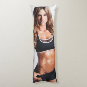 Hot Fitness Girl Body Cushion