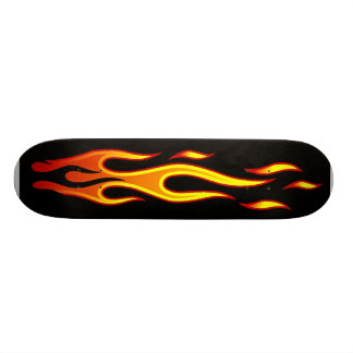 Hot Flames Skateboard