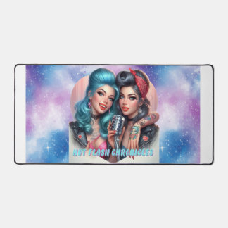Hot Flash Chronicles Retro Large Gaming Mousepad Desk Mat