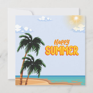 "Hot Fun in the Summer Time!" Holiday Card