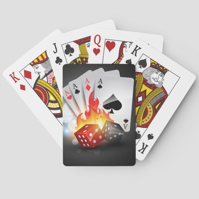Hot Game Playing Cards (Back)
