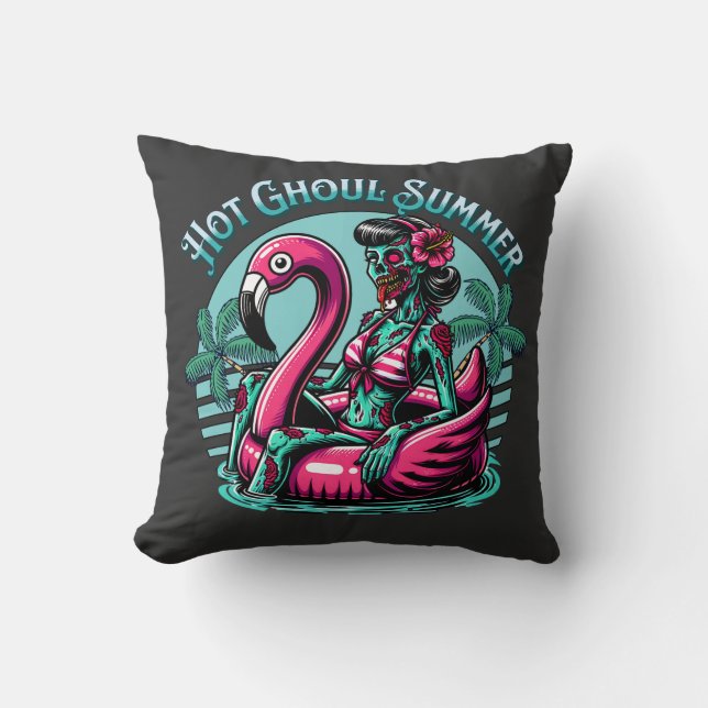 Hot ghoul summer cushion (Front)