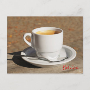 Hot gift to get closer postcard