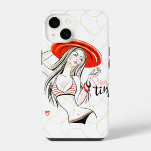 Hot Girl Summer Time iPhone 14 Case