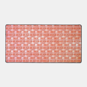 Hot Girls Read Books Desk Mat
