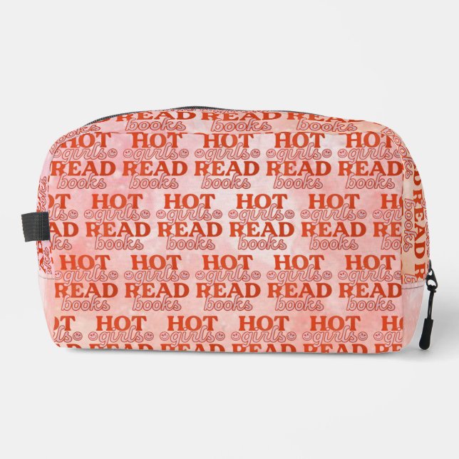 Hot Girls Read Books Dopp Kit (Front)