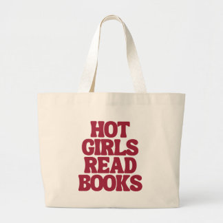 HOT GIRLS READ BOOKS – Jumbo Tote Bag ❤️🔥