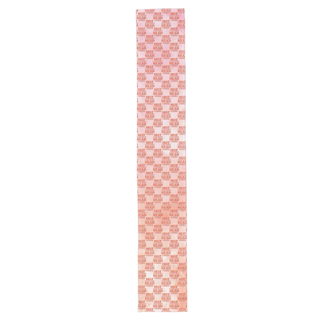 Hot Girls Read Books Long Table Runner (Front)