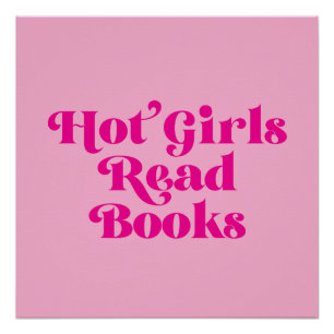 Hot Girls Read Books Poster