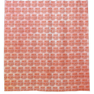 Hot Girls Read Books Shower Curtain