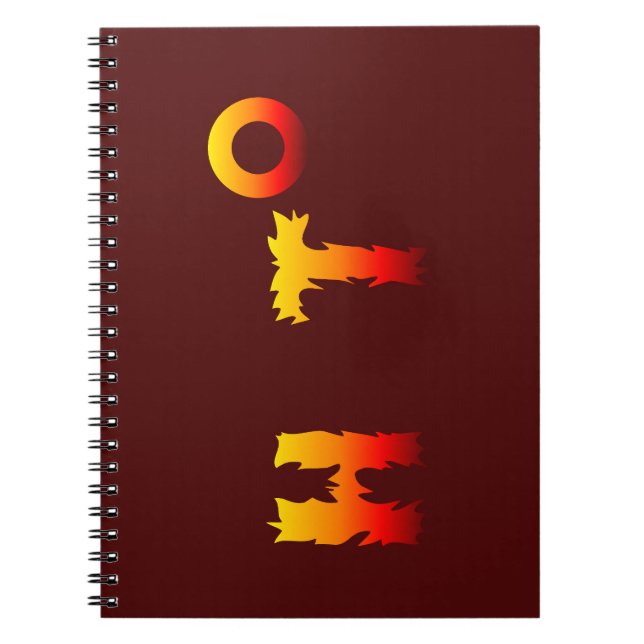 Hot | Global Warming Notebook (Front)