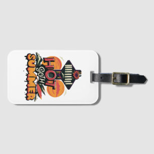 Hot Goth Summer Chic Luggage Tag