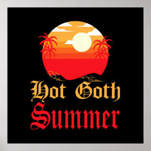 hot goth summer  poster